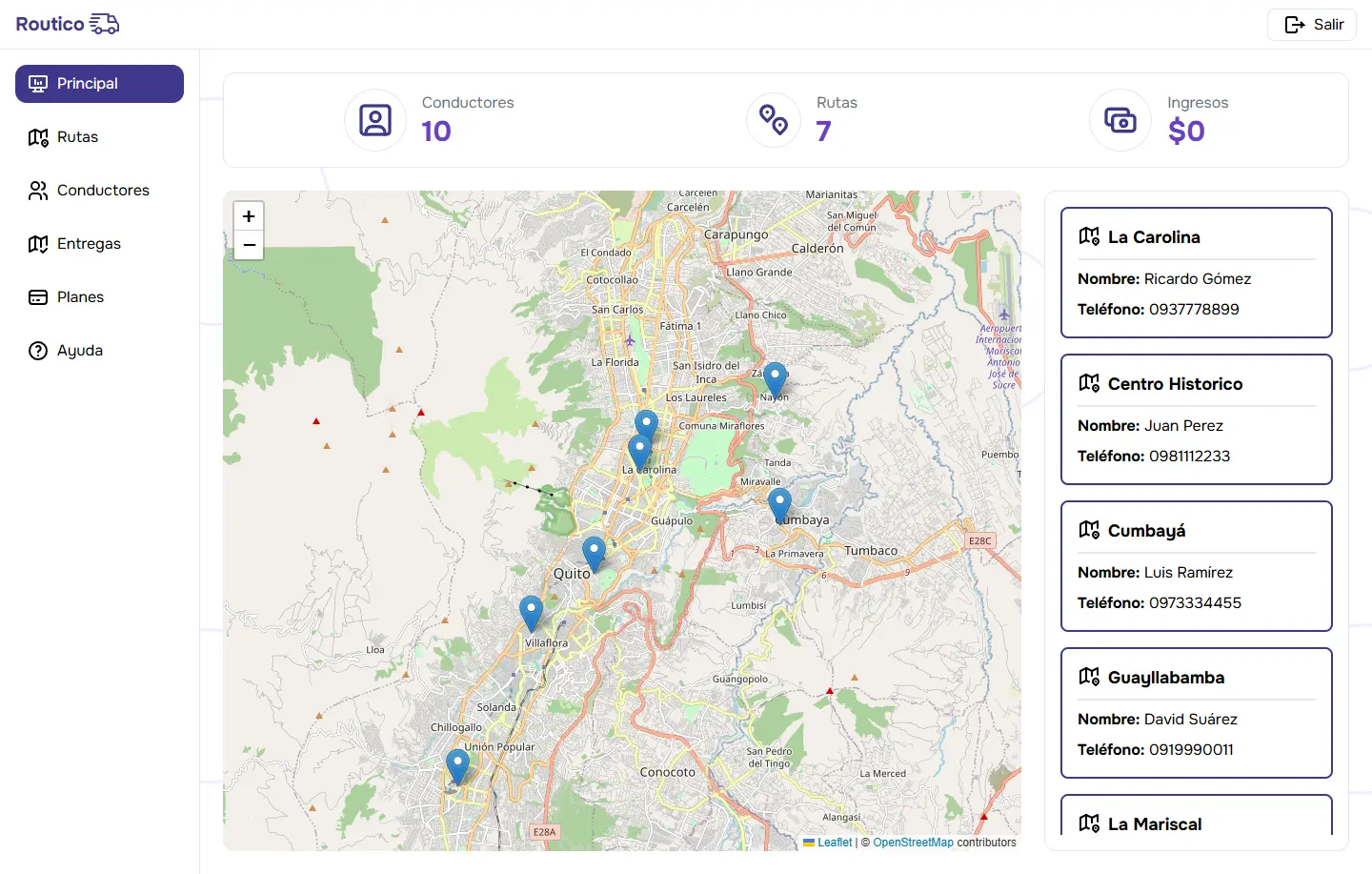 dashboard app